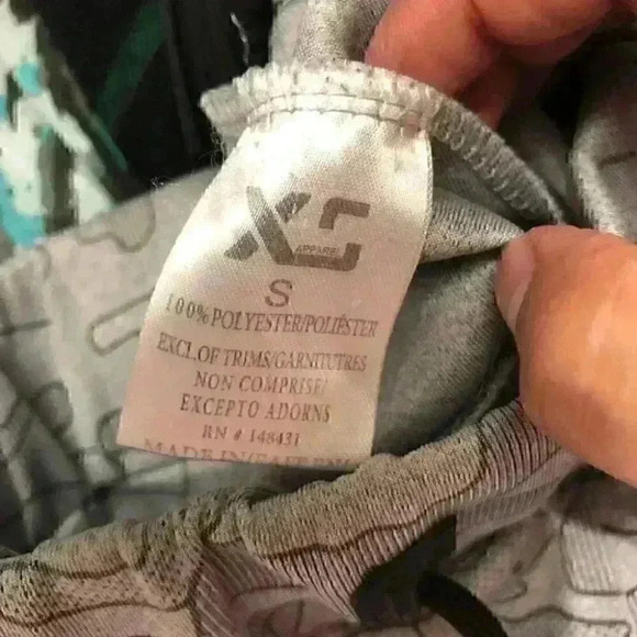 XS JOGGER GRAY PANTS SOCCER WARMUP SIZE SMALL - Picture 6 of 6